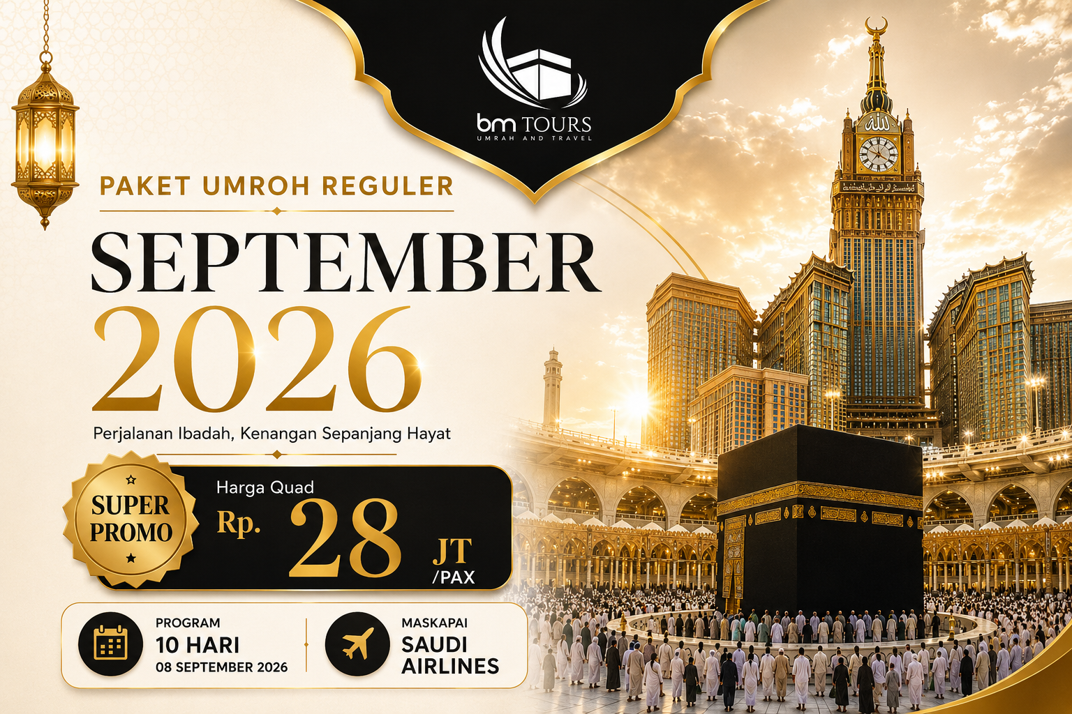 Paket Umroh September 2026